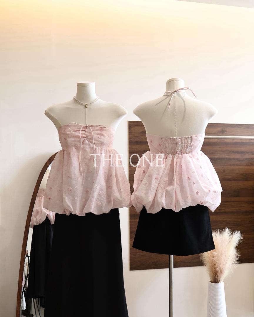 Sweet Bow Tube Top 🎀🌸🩷 蝴蝶结抹胸上衣