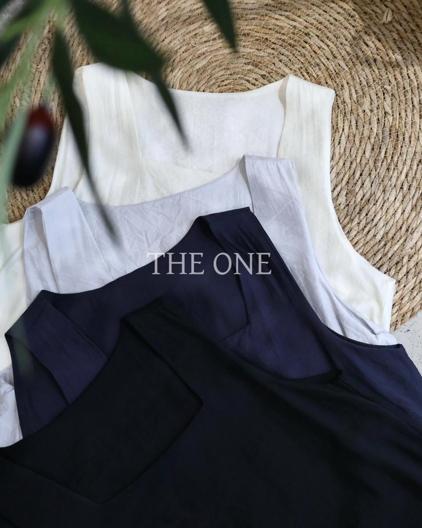 Korean Square Neck Dress｜ Free Size 🇰🇷 韩系方领连衣裙 | 均码