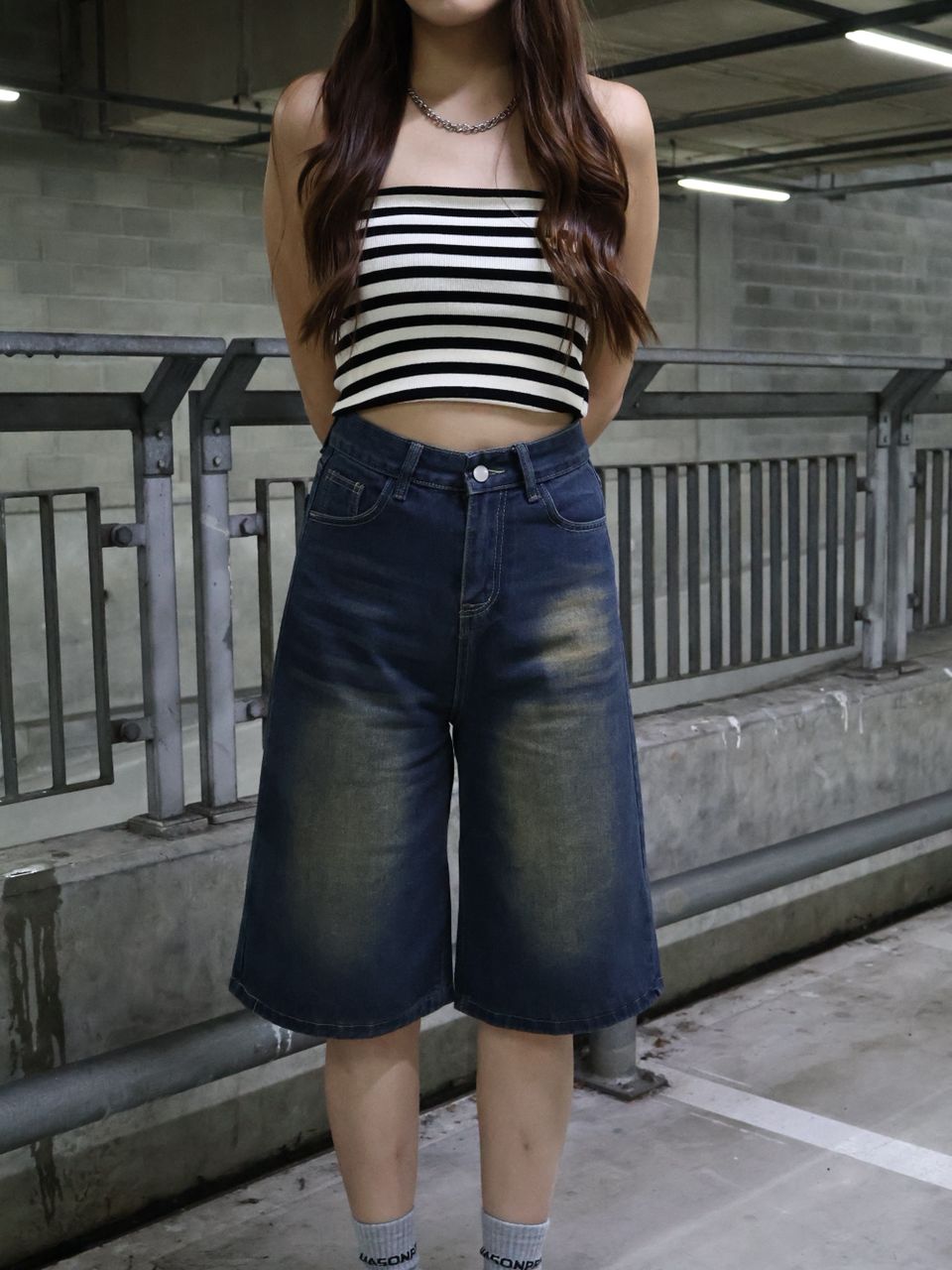 𝐍𝐄𝐖 🔥🔥🔥 Denim Cropped Pant 七分牛仔裤 🕶️